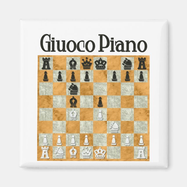 Giuoco Piano Magnet (Front)