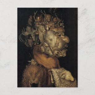 Giuseppe Arcimboldo- Earth Postcard