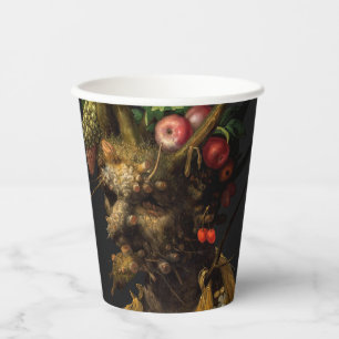 Giuseppe Arcimboldo - Four Seasons in One Head Paper Cups