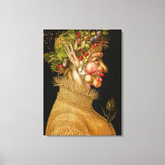 Giuseppe Arcimboldo - Summer Canvas Print (Front)