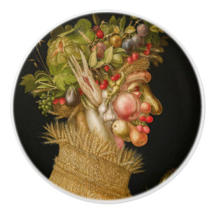 Giuseppe Arcimboldo - Summer Ceramic Knob
