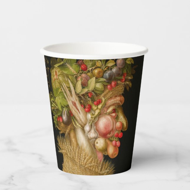 Giuseppe Arcimboldo - Summer Paper Cups (Front)