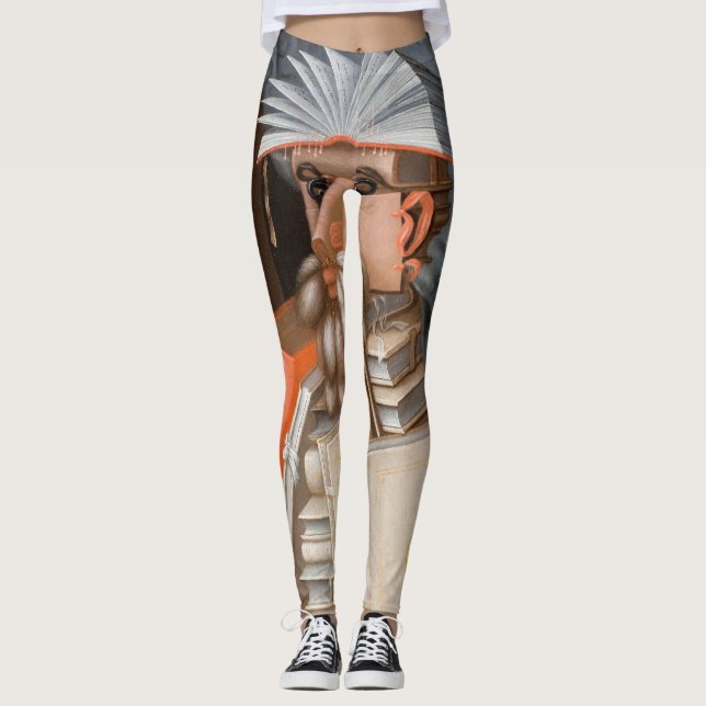 Giuseppe Arcimboldo - The Librarian Leggings (Front)