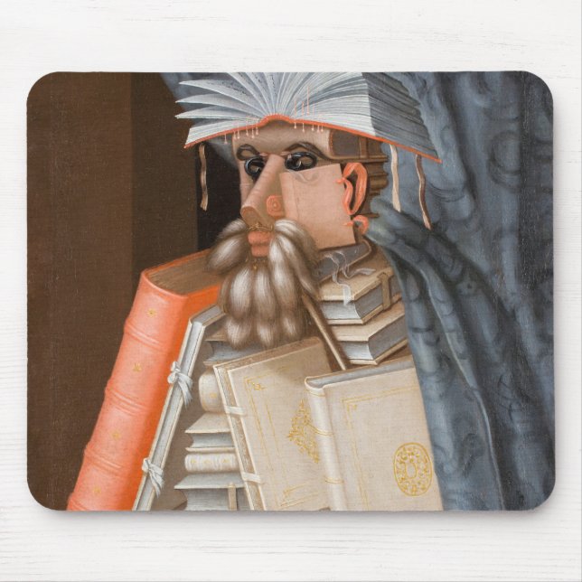 Giuseppe Arcimboldo - The Librarian Mouse Pad (Front)