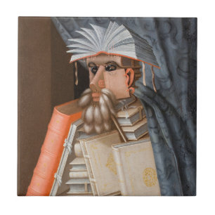 Giuseppe Arcimboldo - The Librarian Tile