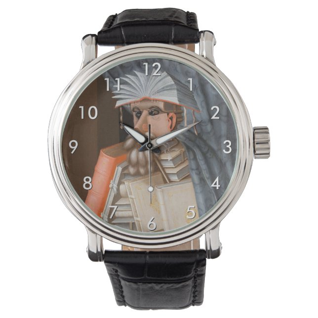 Giuseppe Arcimboldo - The Librarian Watch (Front)