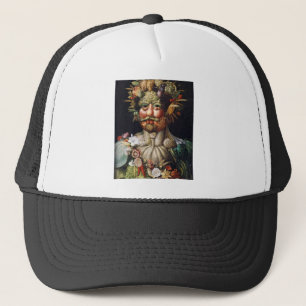 Giuseppe Arcimboldo Vegetable Man (Vertumnus) Trucker Hat