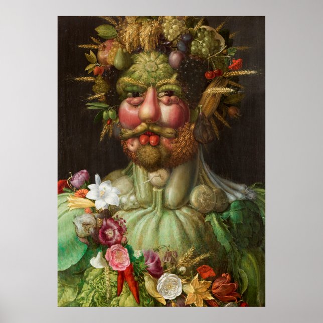 GIUSEPPE ARCIMBOLDO - Vertumnus 1590 Poster (Front)