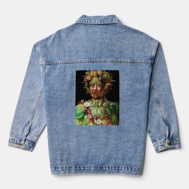 Giuseppe Arcimboldo - Vertumnus Denim Jacket (Back)