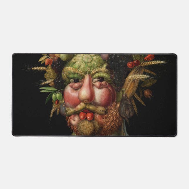 Giuseppe Arcimboldo - Vertumnus Desk Mat (Front)