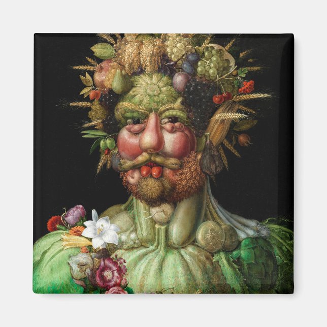 Giuseppe Arcimboldo - Vertumnus Magnet (Front)
