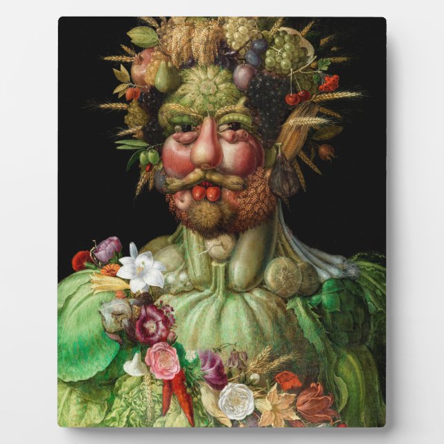 Giuseppe Arcimboldo - Vertumnus Plaque (Front)