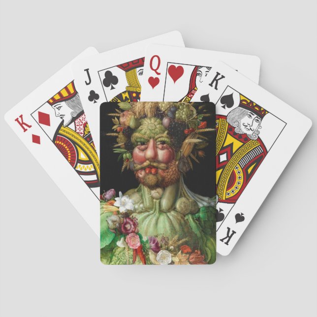 Giuseppe Arcimboldo - Vertumnus Playing Cards (Back)