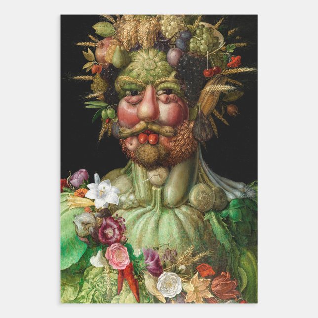 Giuseppe Arcimboldo - Vertumnus Wrapping Paper Sheet (Creator Uploaded)