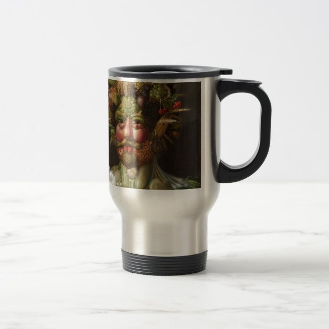 Giuseppe Arcimboldo's Vertumnus (1590) Travel Mug (Right)