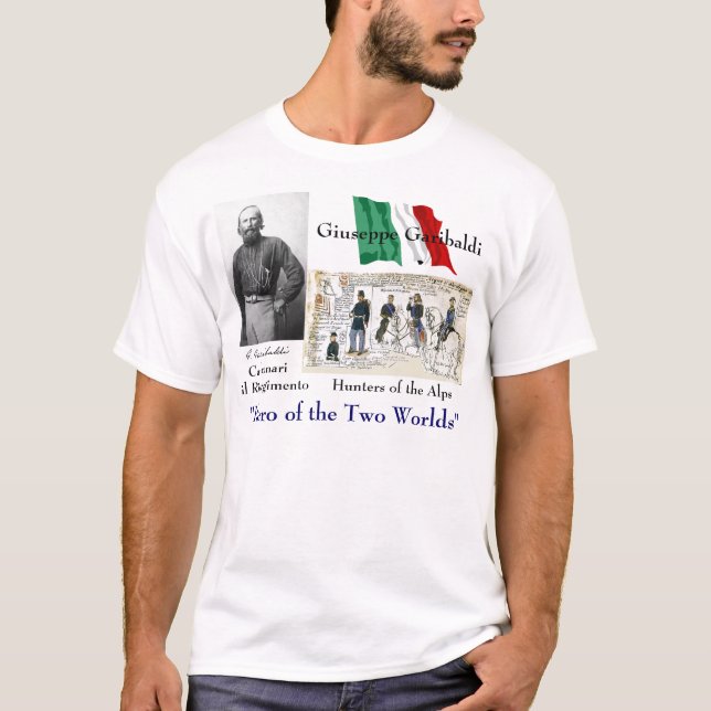 Giuseppe Garibaldi T-Shirt (Front)