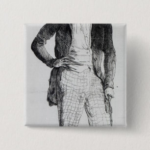 Giuseppe Mazzini 15 Cm Square Badge