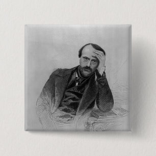 Giuseppe Mazzini 15 Cm Square Badge