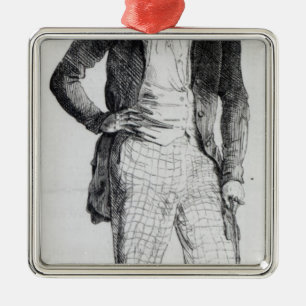 Giuseppe Mazzini Metal Tree Decoration