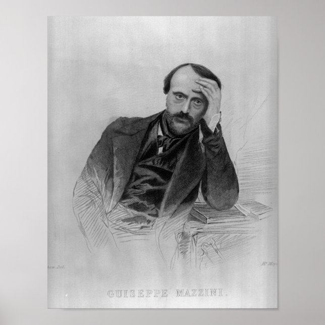 Giuseppe Mazzini Poster (Front)