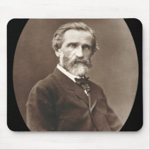 Giuseppe Verdi (1813-1901) from 'Galerie Contempor Mouse Pad