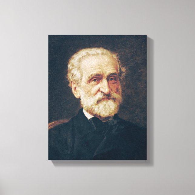 Giuseppe Verdi Canvas Print (Front)