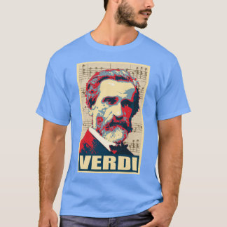 Giuseppe Verdi Music Notes T-Shirt