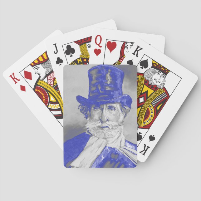 Giuseppe Verdi Playing Cards (Back)