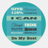 Give 110% Inspirational Motivational