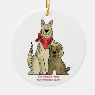 Give A Dog A Home Ornament