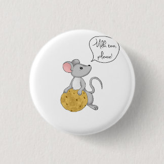Give a Mouse a Cookie 3 Cm Round Badge