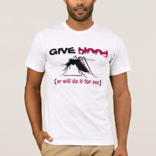 Give Blood Mosquito T-Shirt