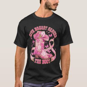 Give Breast Cancer Awareness The Boot Women Men Gi T-Shirt