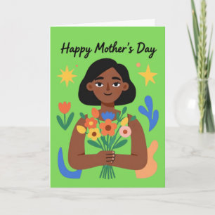 Give Her Flowers Mother's Day Card