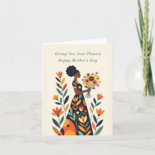 Give Her Flowers Mother's Day Card