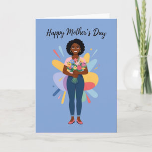 Give Her Flowers Mother's Day Card