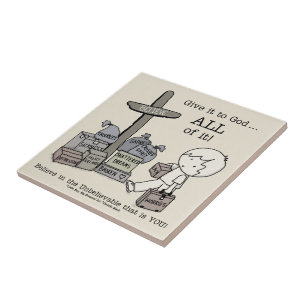 Give it ALL to God Tile