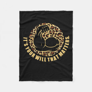 Give It Your Everything Fleece Blanket