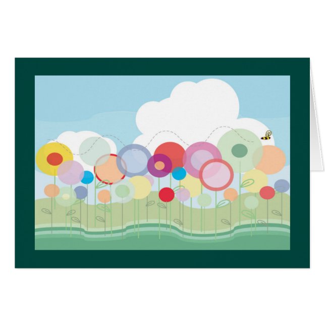 "Give Me a Buzz" Card (Front Horizontal)