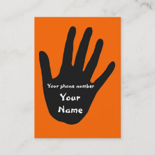 Give me a hand calling card