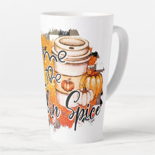 Give Me All The Pumpkin Spice Thanksgiving Latte Mug
