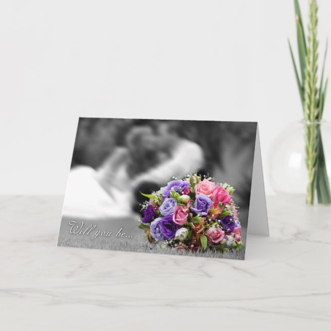 Give me away, will you be my Give me away black an Card (Front)