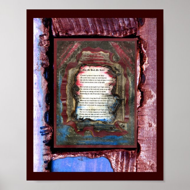 Give Me Back My Heart Poster (Front)