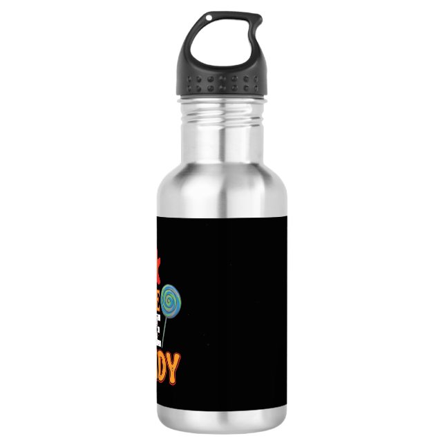 Give Me Candy Halloween Ghost_1 532 Ml Water Bottle (Front)