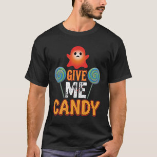 Give Me Candy Halloween Ghost_1 T-Shirt