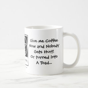 Give me Coffee Now! Cheeky Witch Coffee Cup/Mug Coffee Mug