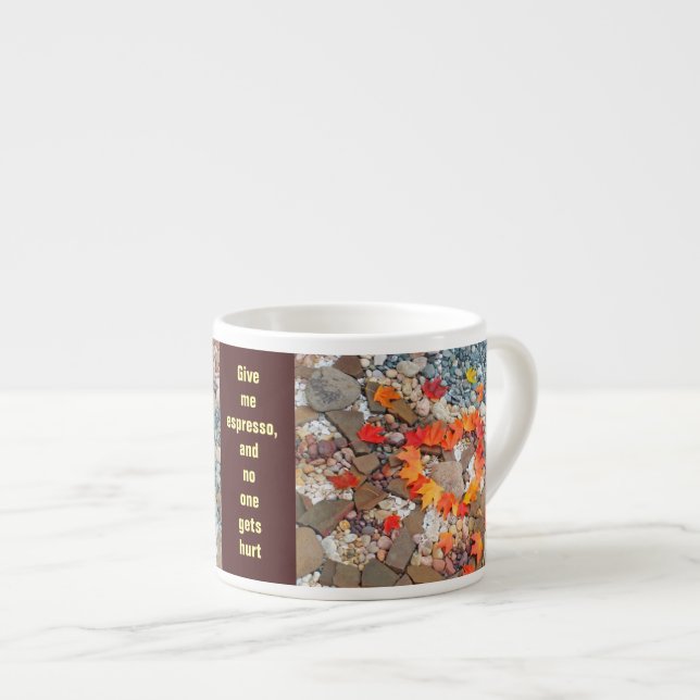 Give me espresso and no one gets hurt Espresso cup (Front Right)
