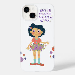 Give Me Flowers Case-Mate iPhone 14 Case