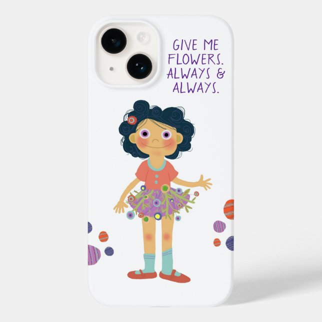 Give Me Flowers Case-Mate iPhone Case (Back)