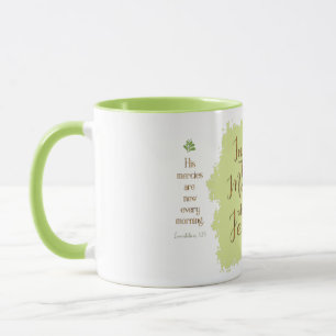 "Give Me Jesus" 11oz Combo Mug (Lime)